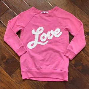 H&M: Pink Love Sweater